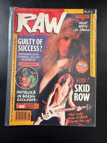 Raw 1989 whitesnake - 33,