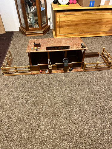 Vintage wooden stable barn - stable/barn, for