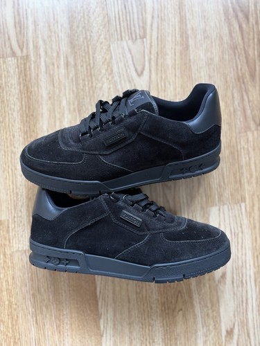 Louis vuitton black suede - louis,