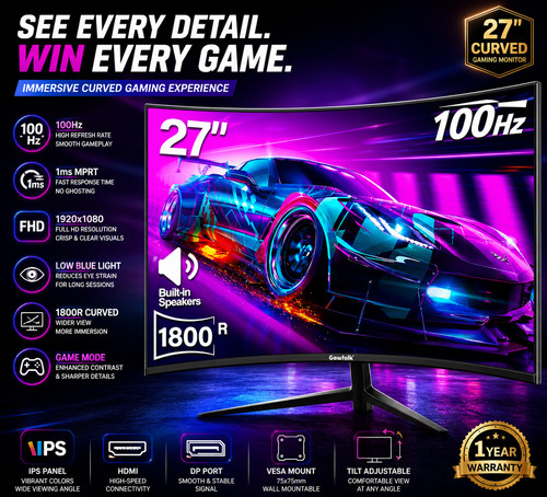 Curved inch 100hz - curved,