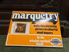 Vintage Marquetry kit by The Art Veneers  Company. Yellow Flag Kit No. 308