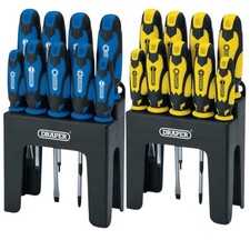 9pc Screwdriver Set Soft Grip
