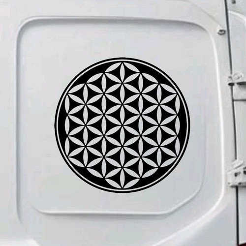 Flower life decal geometric - life,