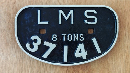Lms cast iron tons wagon - 8, d