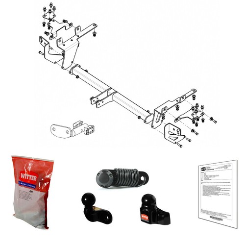 Witter towbar for toyota - towbar, rav4