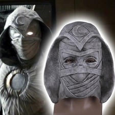 Moon Knight Marc Specto Mask Cosplay Superhero Helmet Halloween Masquerade Props