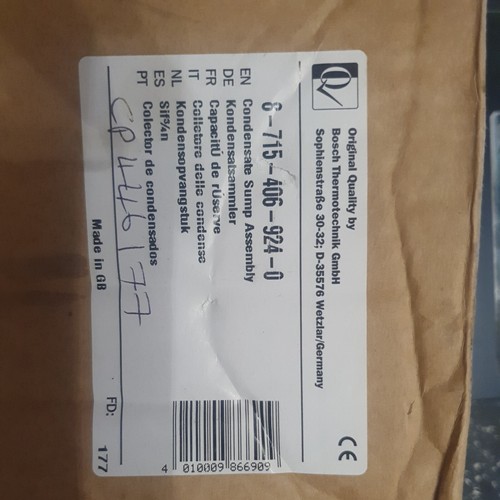 Worcester bosch condensate - worcester,