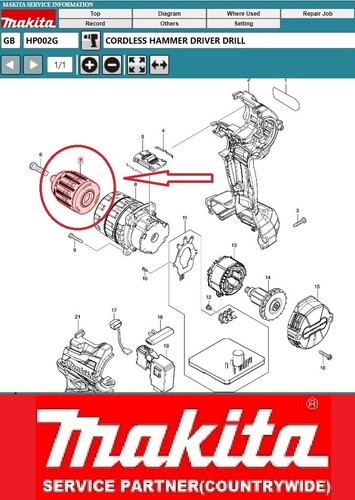 Genuine makita keyless drill - makita,