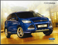 Ford Kuga 2015-2016 UK Market Sales Brochure Zetec Titanium X Sport