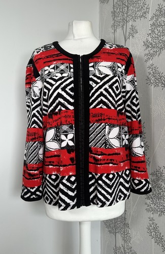 Joseph ribkoff red black - red,