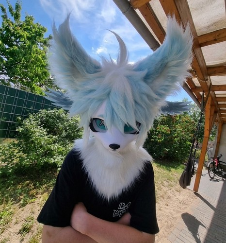Premade kemono fursuit head - premade,