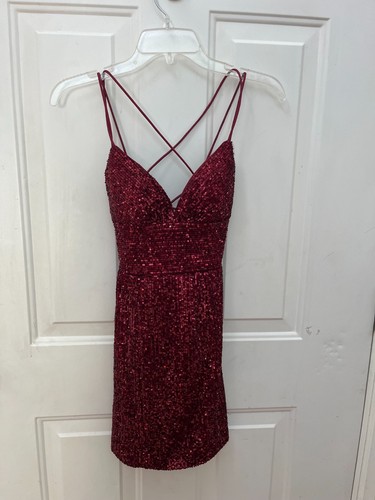 Sherri hill red sequin - sherri,