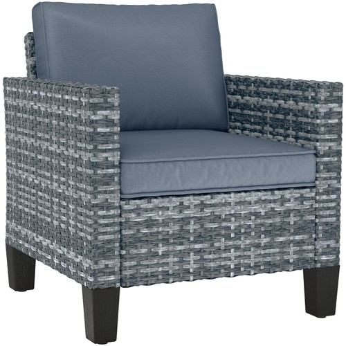 Outsunny single rattan chair - outsunny,