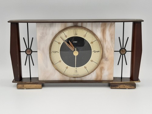 Vintage metamec mantel clock - vintage,