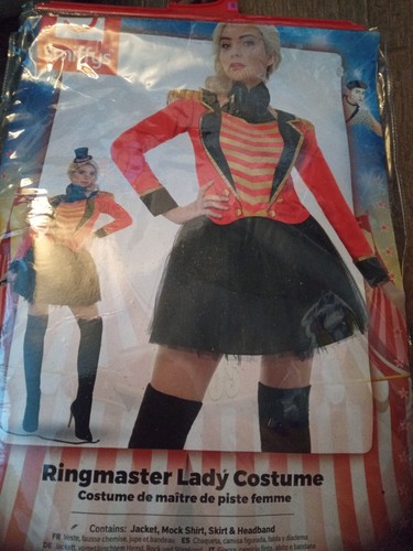 Ringmaster lady costume - costume, xs