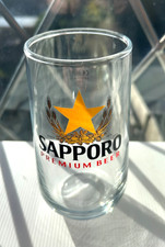Sapporo beer glass - sapporo, x