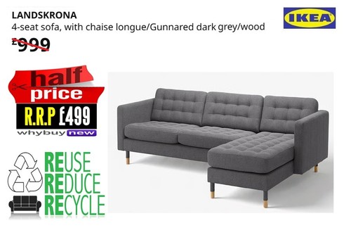 Rrp 999 ikea landskrona - rrp:£999,