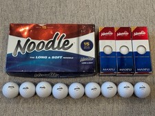 33 New Maxfli Noodle Golf