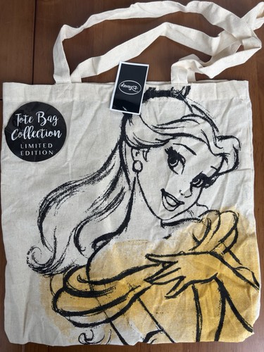 Disney belle canvas tote bag - canvas,