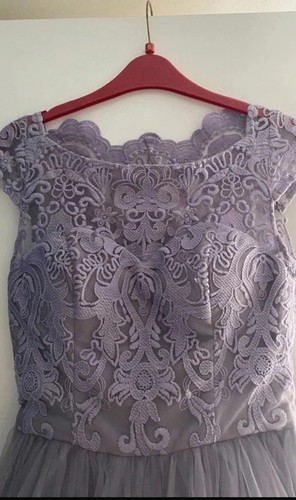Lilac lace chi dress - lace,