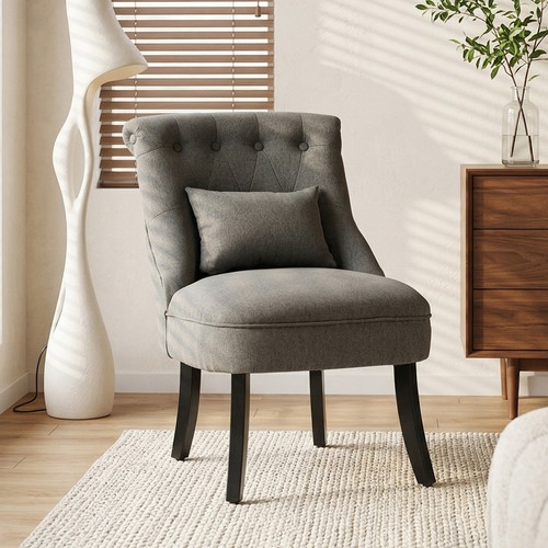Homcom fabric single sofa - fabric,
