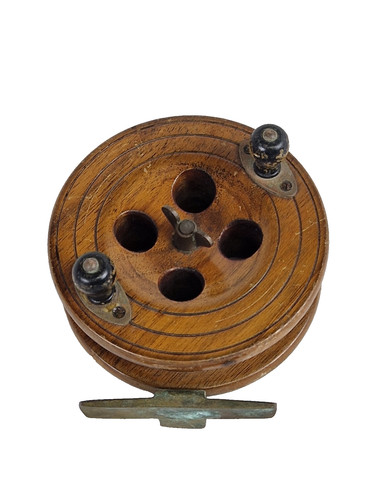 Fishing reel antique - reel,