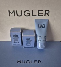 Mugler Angel 3 Piece Set 35g Candle 50ml Shower Gel 5ml Edp Brand New. Free Post