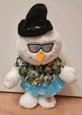 Singing And Dancing Snowman Animated Plush Toy Christmas Musical 