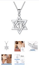 Sterling Silver Necklace Chai Hebrew Jewish Jewelry for Women Sterling Silver