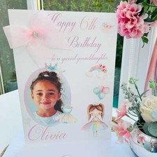 Personalised Girls Large A4