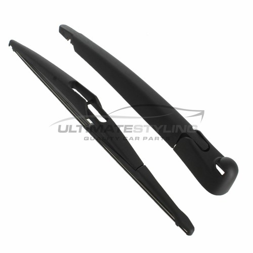 Rear windscreen wiper arm and - windscreen,