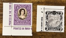 Discworld Stamps 2 Corners New