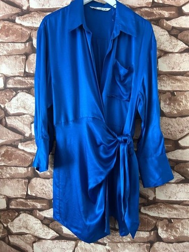 Zara cobalt blue short dress/