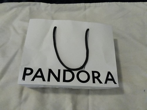 Pandora gift bag white with - gift,