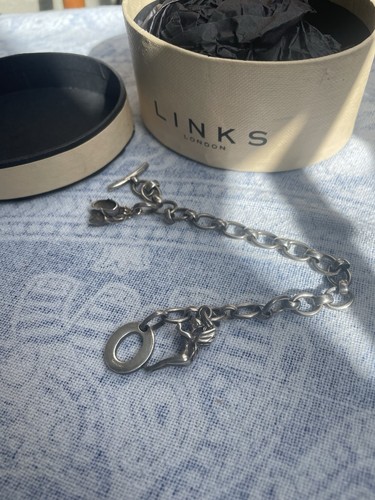 Links london charm bracelet - links,
