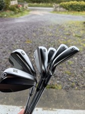 Ping I530 Golf Irons Orange Dot 5-PW KBS Tour Stiff Shafts In ExcellentCondition