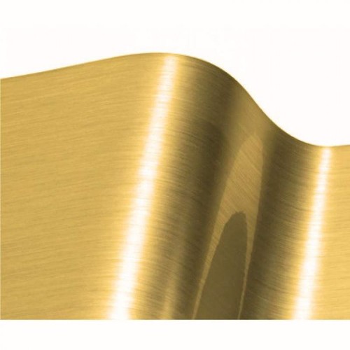 Brushed gold self adhesive - self,