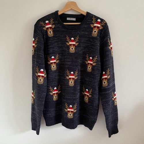 Mens jumper blue - jumper,