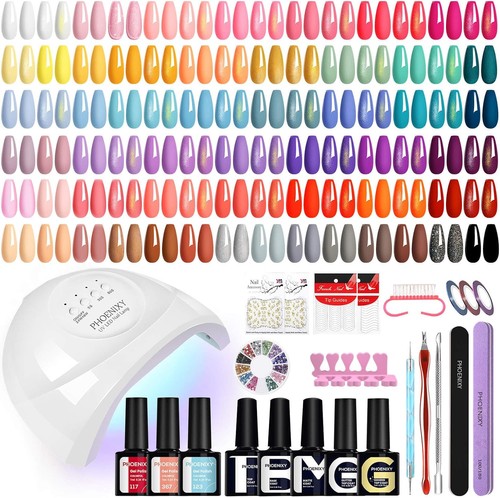 Phoenixy 60pcs gel nail kit - 60pcs,