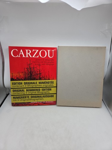 Carzou graveur lithographe - carzou, et