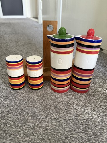 Vintage colourful condiment - vintage,