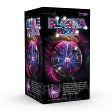 Plasma Ball Touch & Sound Activated Room Light Globe Funtime - 6 inch