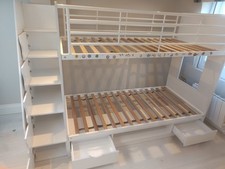 kids bunk beds with storage