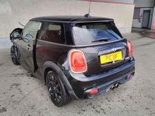 Bmw Mini Cooper S 14-24 Mk3 Complete Rear Bumper Black 51127380020