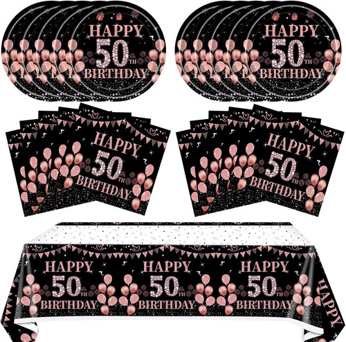 50th birthday decorations rose - 50th,