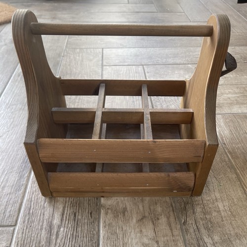 Wooden wine bottle - wooden, holder