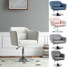 Stylish Retro Linen Swivel Tub