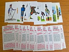 Players Doncella cigar cigarette cards: Napoleonic Uniforms full set loose