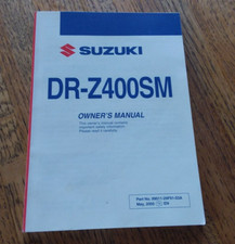 Owner's Manual, Suzuki