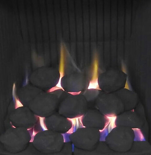 Gas fire replacement coals - fire,